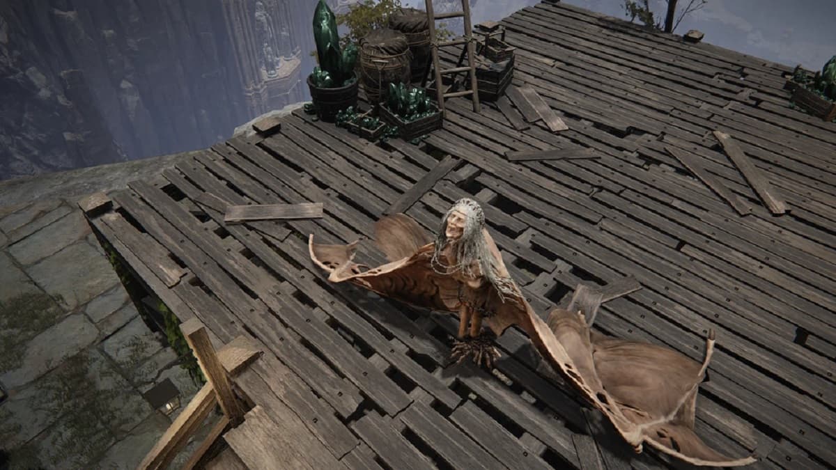 Cantando Dama Alada cantando en latín