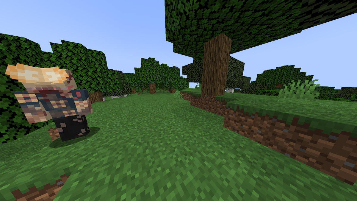 Un Clicker del mod de Minecraft The Last of Us.