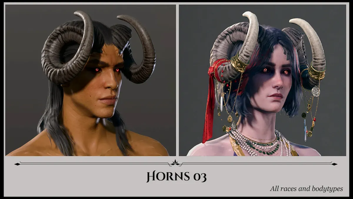 dos ajustes preestablecidos de bocina de horns of faerun bg3 mod