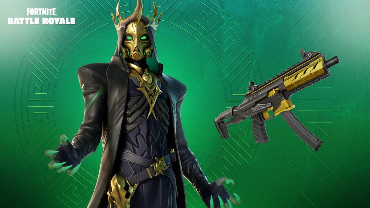 hades fortnite skin y hades smg nombre presagio