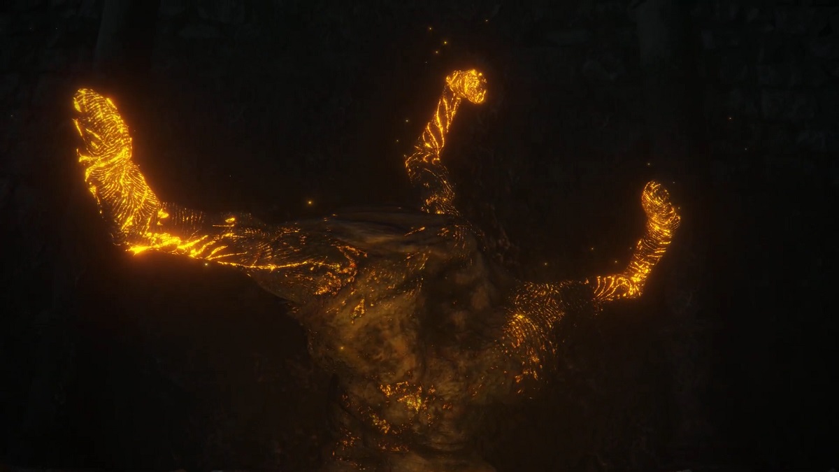 Tres dedos de la llama frenética