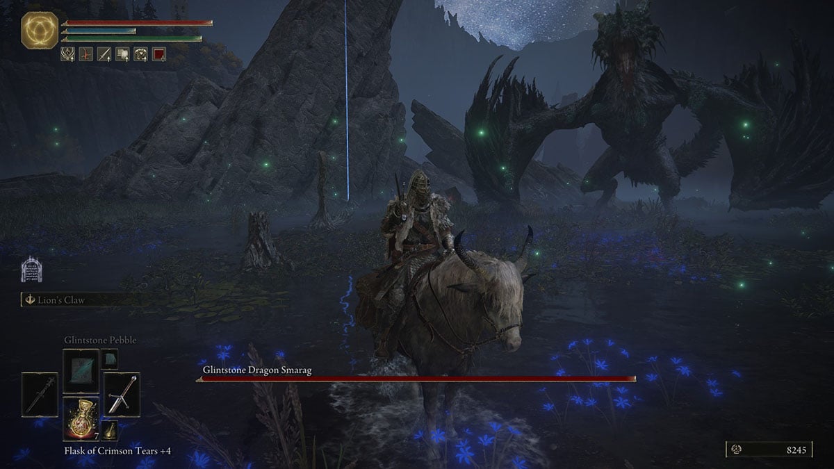 El dragón que guarda la llave Academy Glintstone en Elden RIng