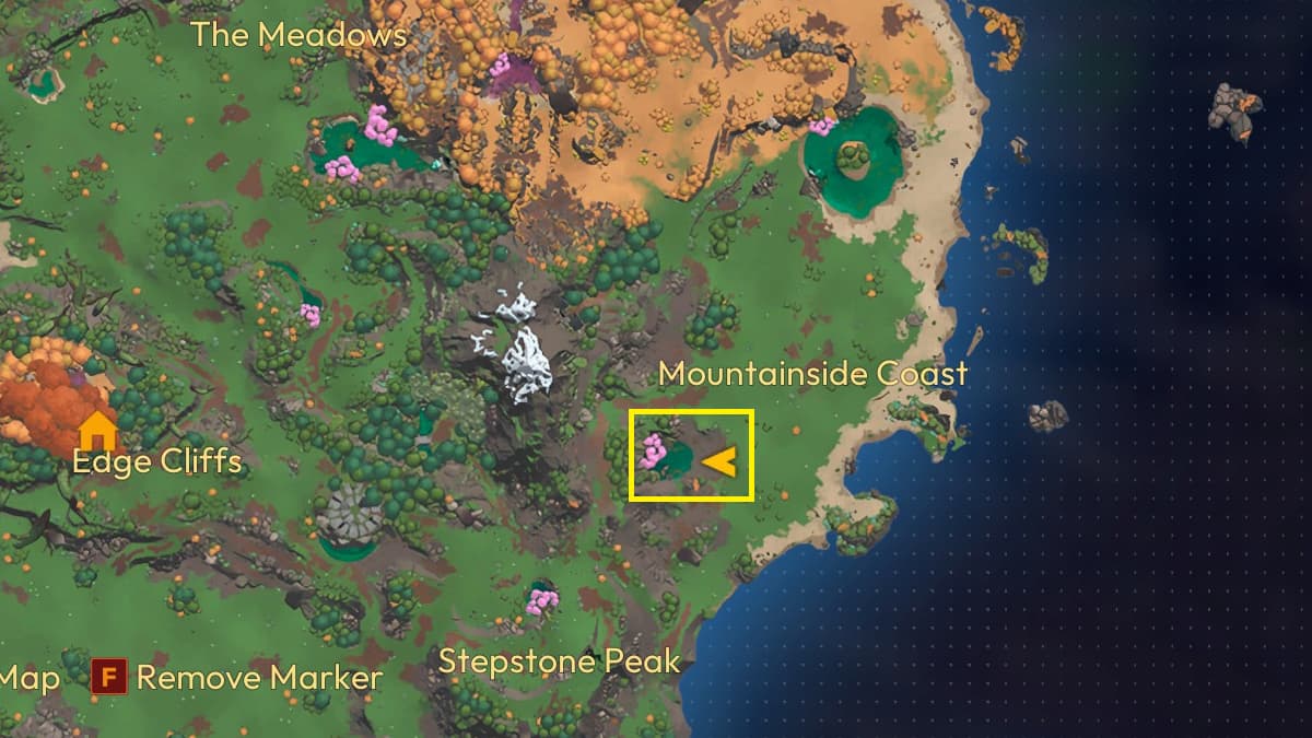 Ubicación secreta de la frontera de Lightyear