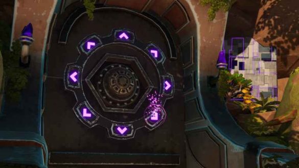 Cómo encontrar la extraña estructura de la puerta en la escena de Lightyear Frontier 
