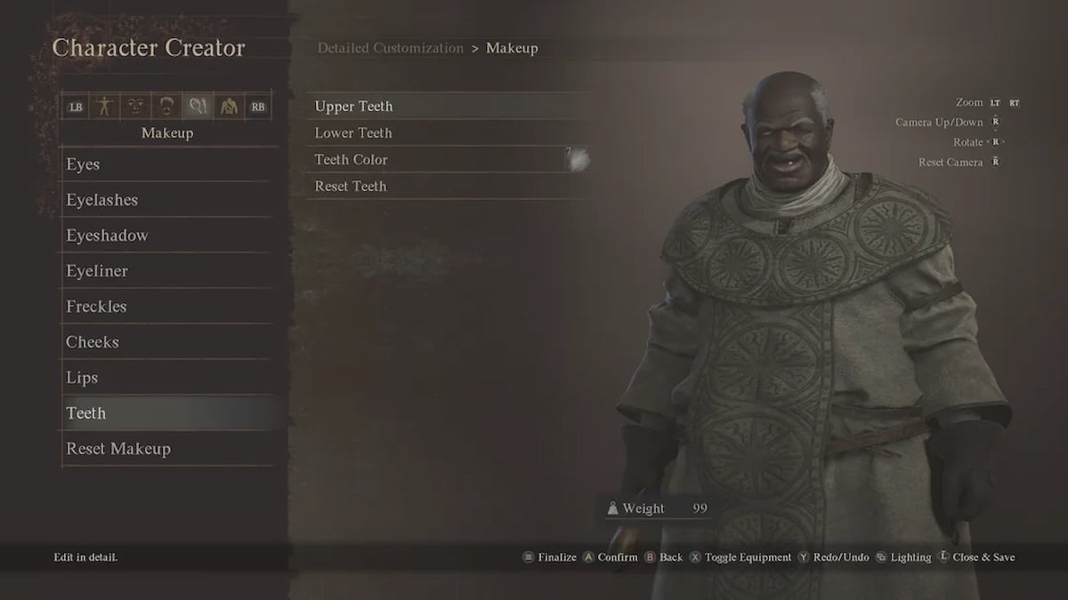 Recreación del personaje del tío Ruckus de The Boondocks