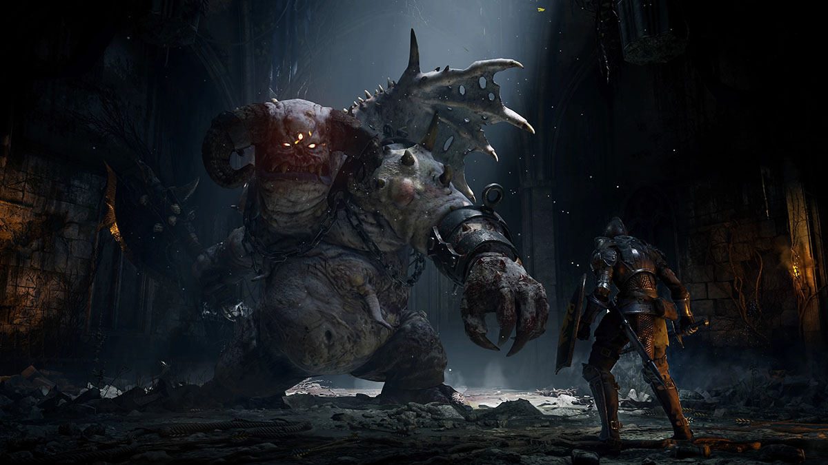El demonio de vanguardia en Demon's Souls