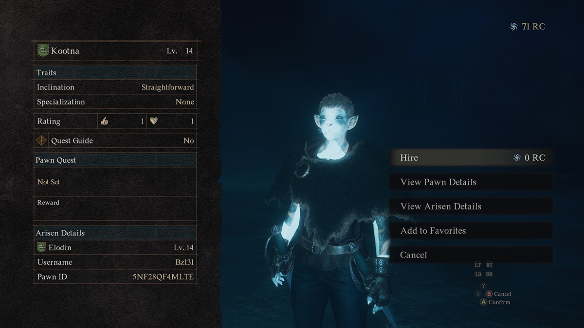 Un peón ladrón en Dragon's Dogma 2