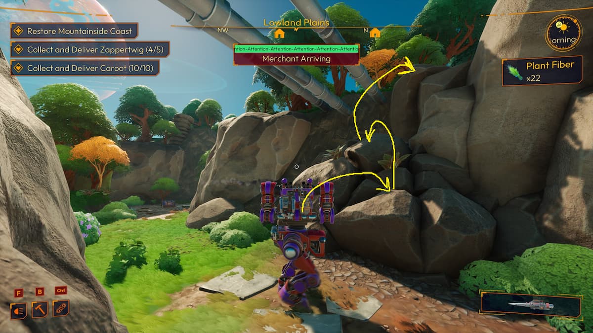 Salta la colina en Lightyear Frontier