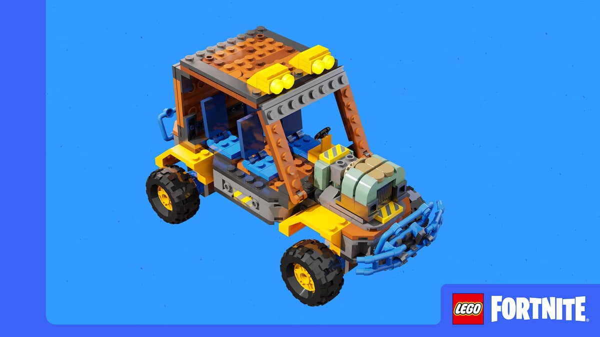 Coche LEGO de cuatro plazas con funda
