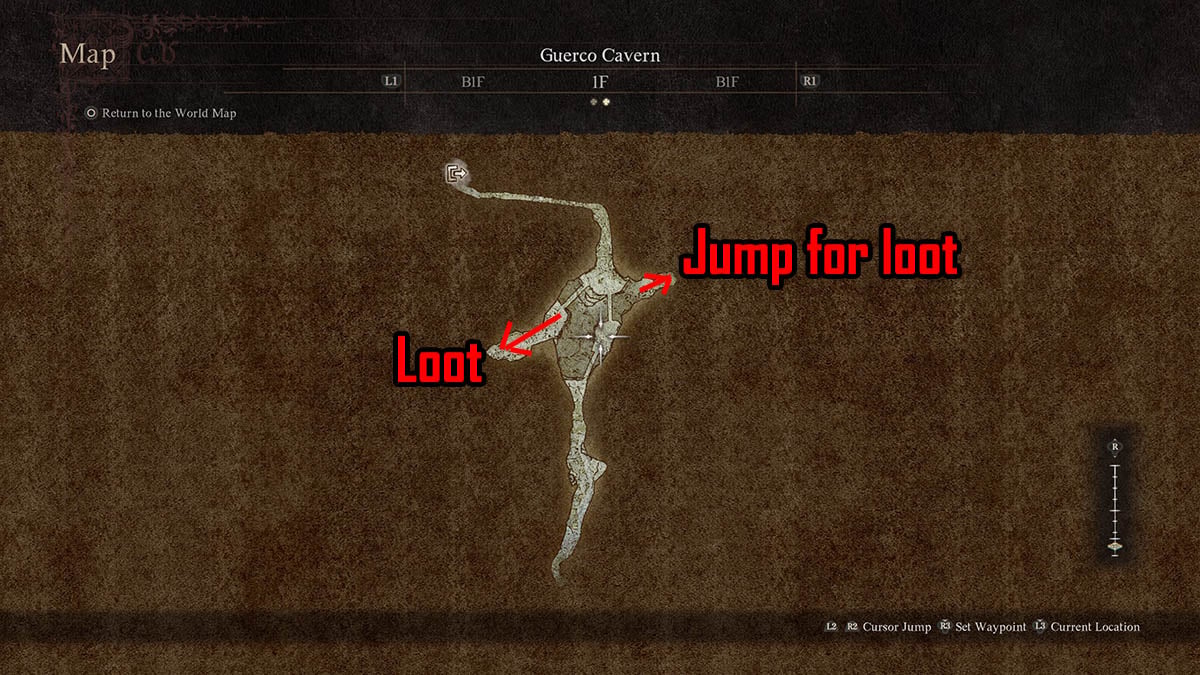Camino oculto a Batthal en Dragon's Dogma 2.