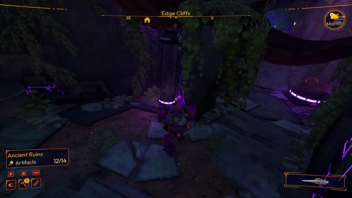 Artefactos de laboratorio subterráneo Lightyear Frontier