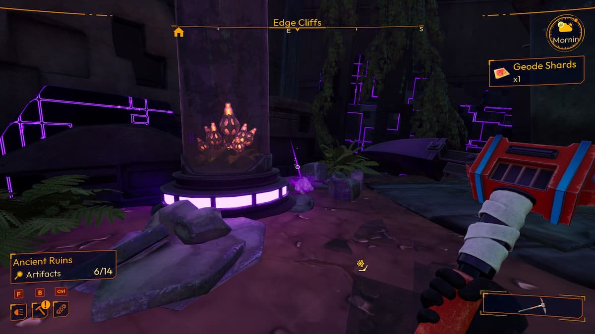 Artefactos de laboratorio subterráneo Lightyear Frontier