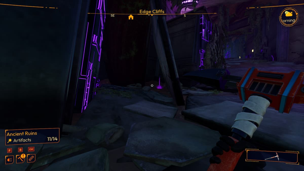 Artefactos de laboratorio subterráneo Lightyear Frontier