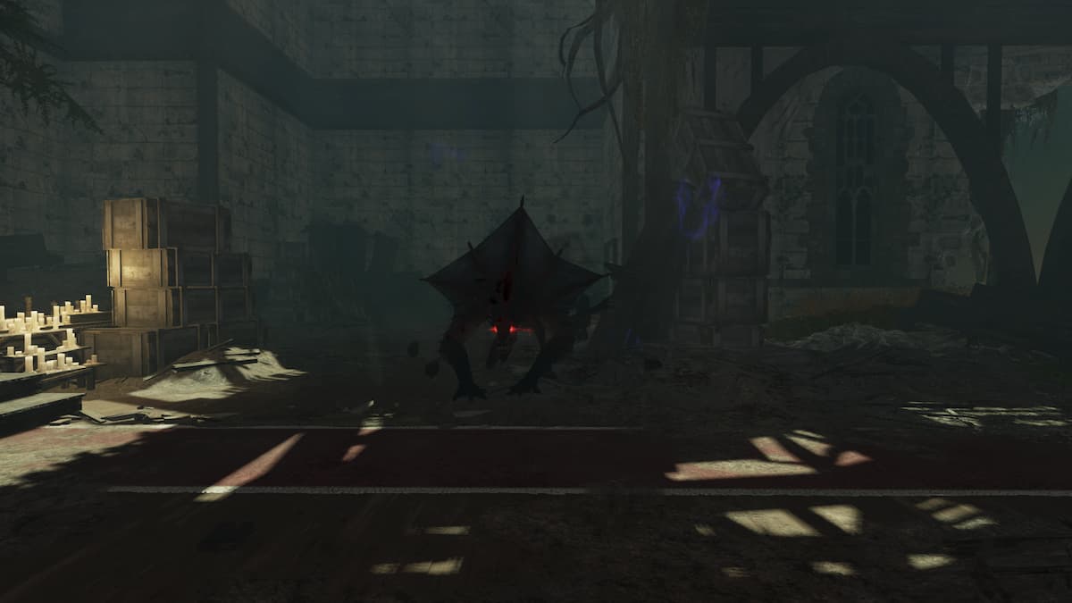 Jersey Devil tras atacar a Tony Russo. 