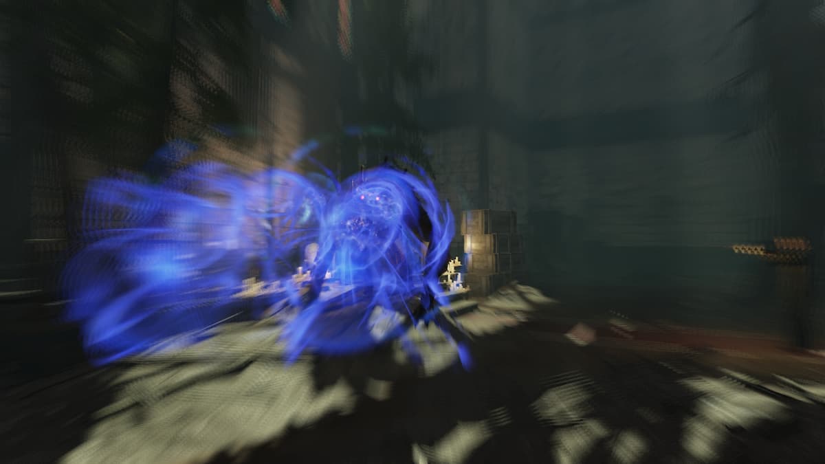 Ataque ocular con rayo de energía de Jersey Devil. 