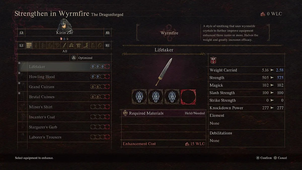 equipo de fuego de dragón en dragones dogma 2