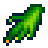 Pie de criatura verde 
