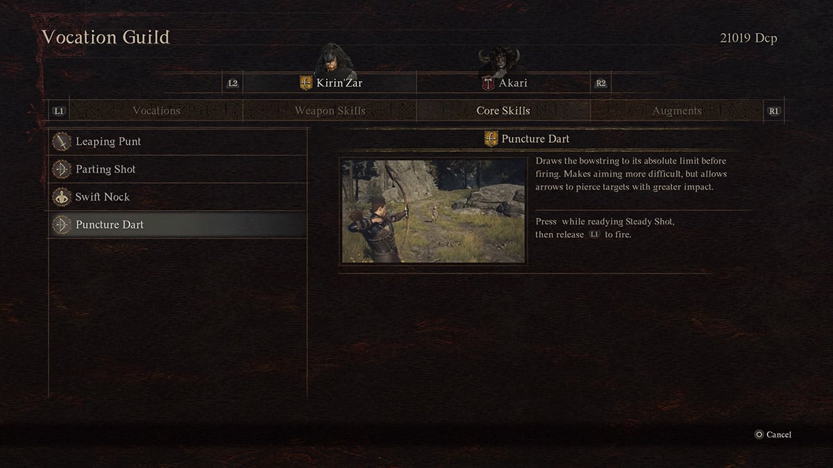 descripción del dardo de punción en dragones dogma 2