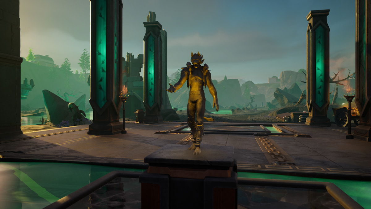 Podio de batalla del jefe Cerebrus en Grim Gate