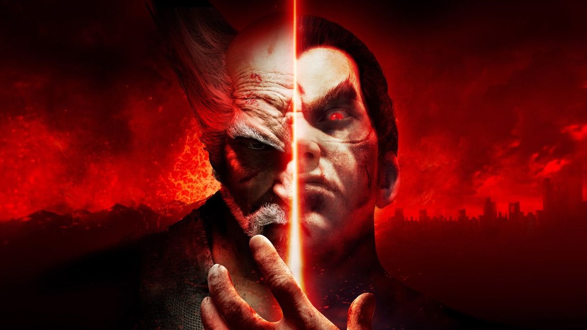 Imagen dividida de Heihachi y Kazuya para Tekken 7.