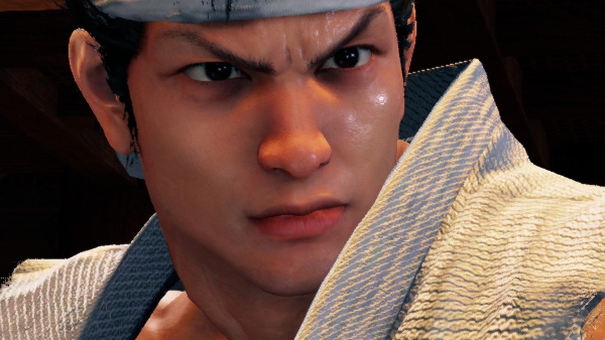 Primer plano de Akira en Virtua Fighter 5 Ultimate Showdown  