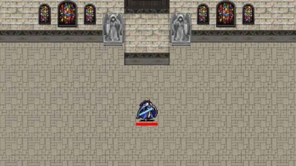 Queen Sigma in Cappella Magna Stage in Vampire Survivors