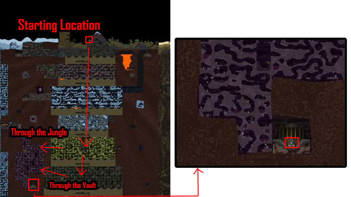 orbes noita ubicación orbe de tiro en espiral