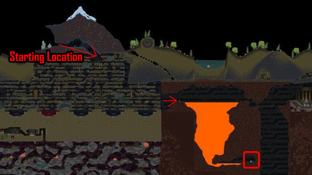 Orbes Noita Ubicación Orbe nuclear