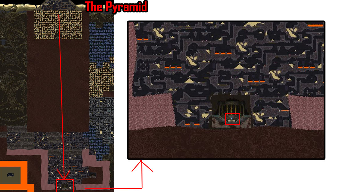 orbes noita ubicación orbe de cemento