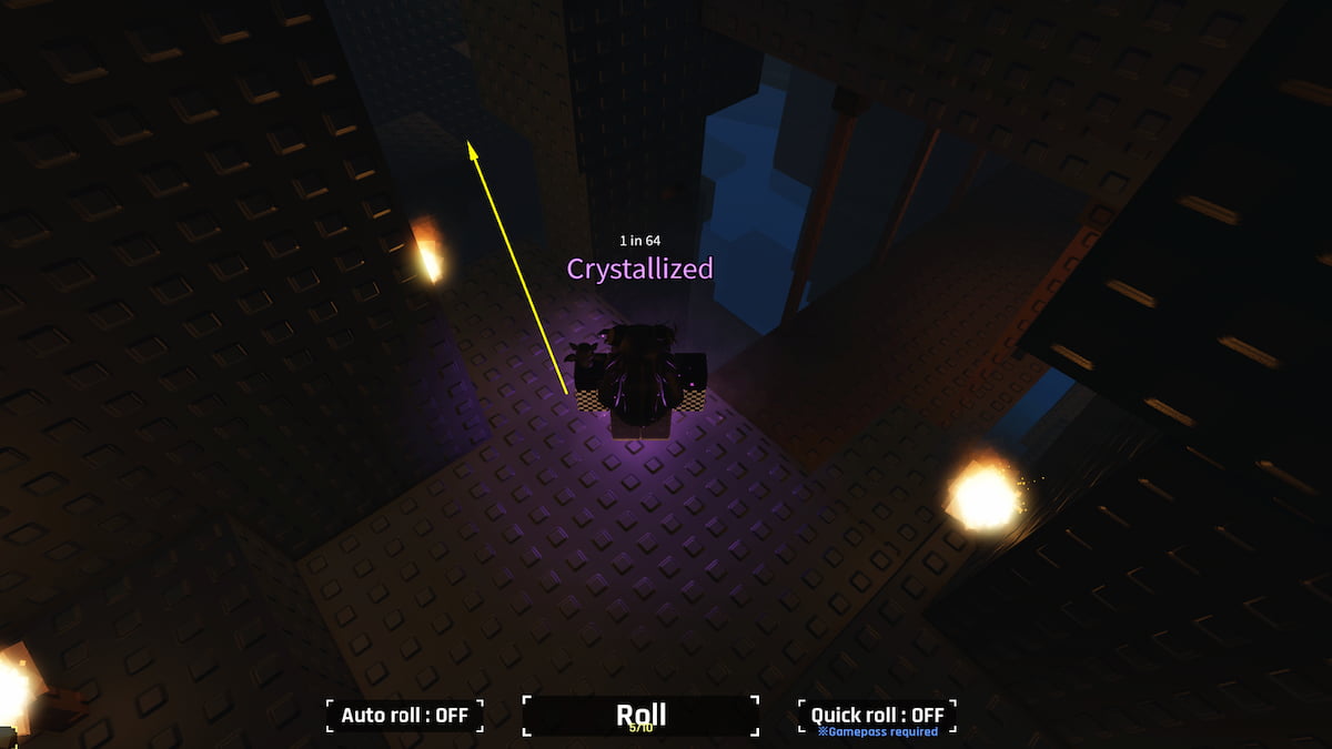 Todas las ubicaciones de huevos en el RNG de Roblox Sol 46 Entrada a la cueva con un pasaje de parkour a la izquierda.