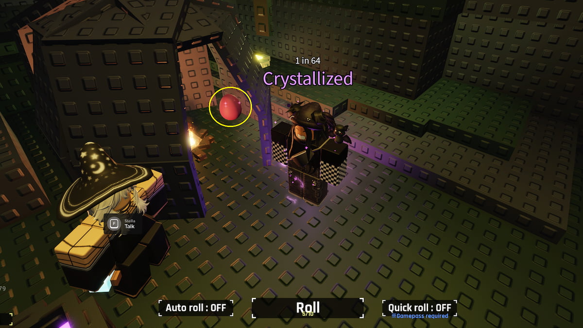 Todas las ubicaciones de huevos en el RNG de Roblox Sol 48 Huevo rosa dentro de la tienda junto a Stella.