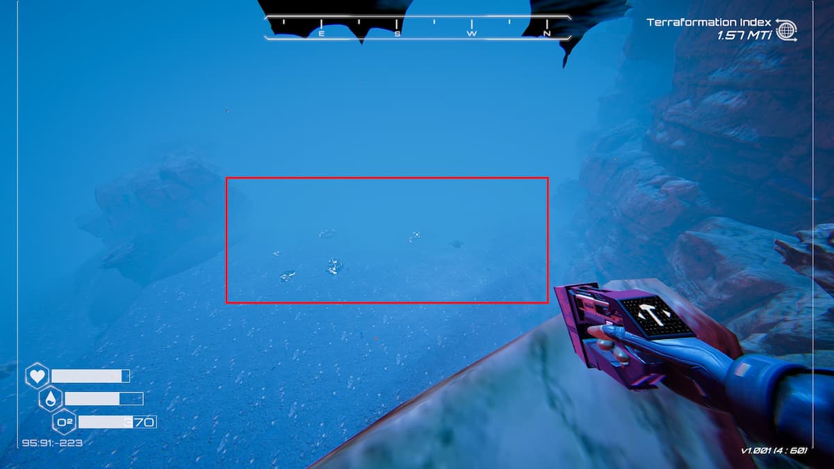 Acceso directo en Planet Crafter para Osmio y Zeolita