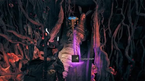 crystal staff weapon location in the forgotten kingdom dlc remnant 2