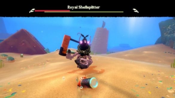 royal shellsplitter boss fight
