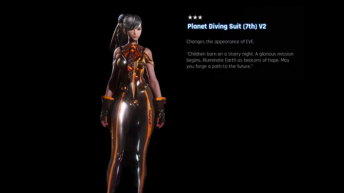 Aspecto estelar Blade Planet Dive V2 para Eva