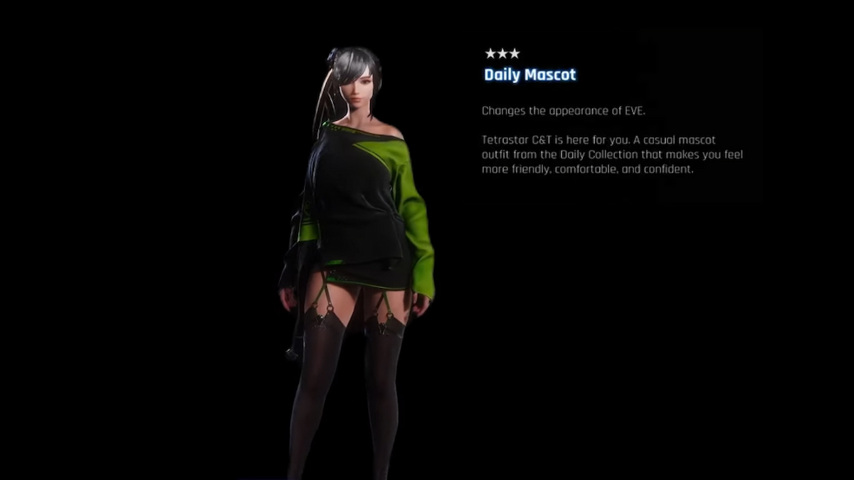 Diseño de mascota diaria de Stellar Blade para Eve