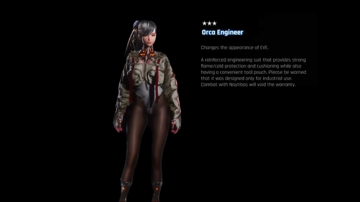 Diseño de ingeniero orca de hoja estelar para eve