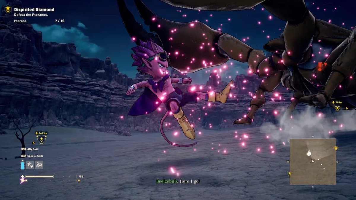 Las mejores habilidades iniciales de Beelzebub en Sand Land 15