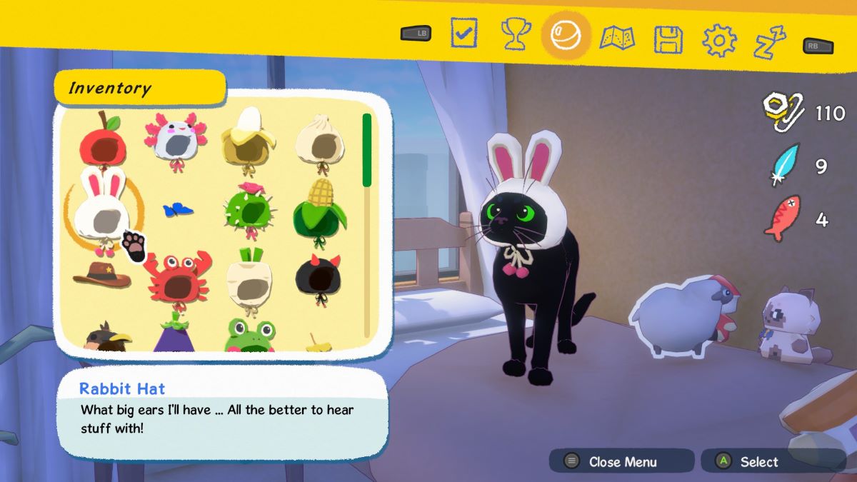 Kitty con sombrero de conejo en Little Kitty Big City