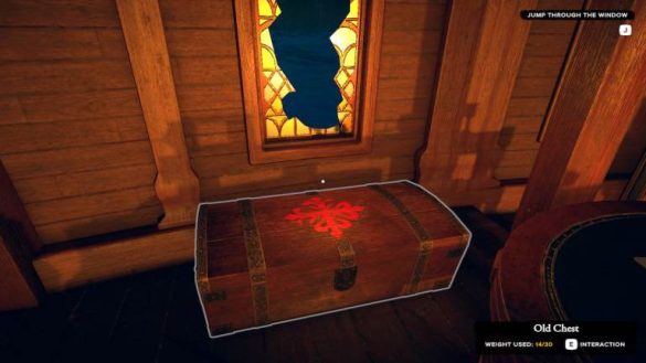 Old Chest in Captain