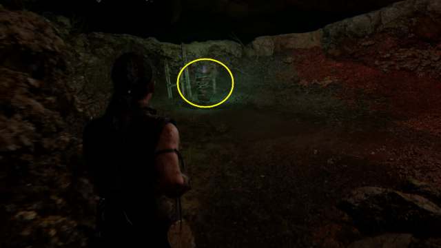 Encontrar la bola dos en la prueba dos de baile folk oculto encontrar la bola en Senua's Saga: Hellblade 2