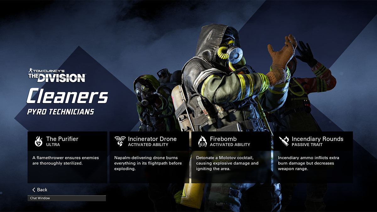 La facción de los Limpiadores en XDefiant