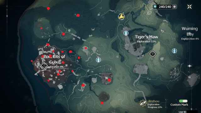 Puerto de Guixu Ataúdes Sonance Olas Borrascosas