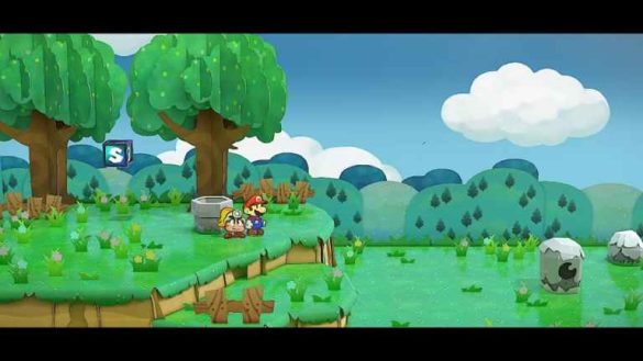 Paper Mario TTYD Petal Meadows beginning