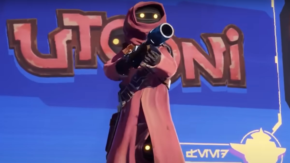 Utooni posando en Star Wars: Hunters