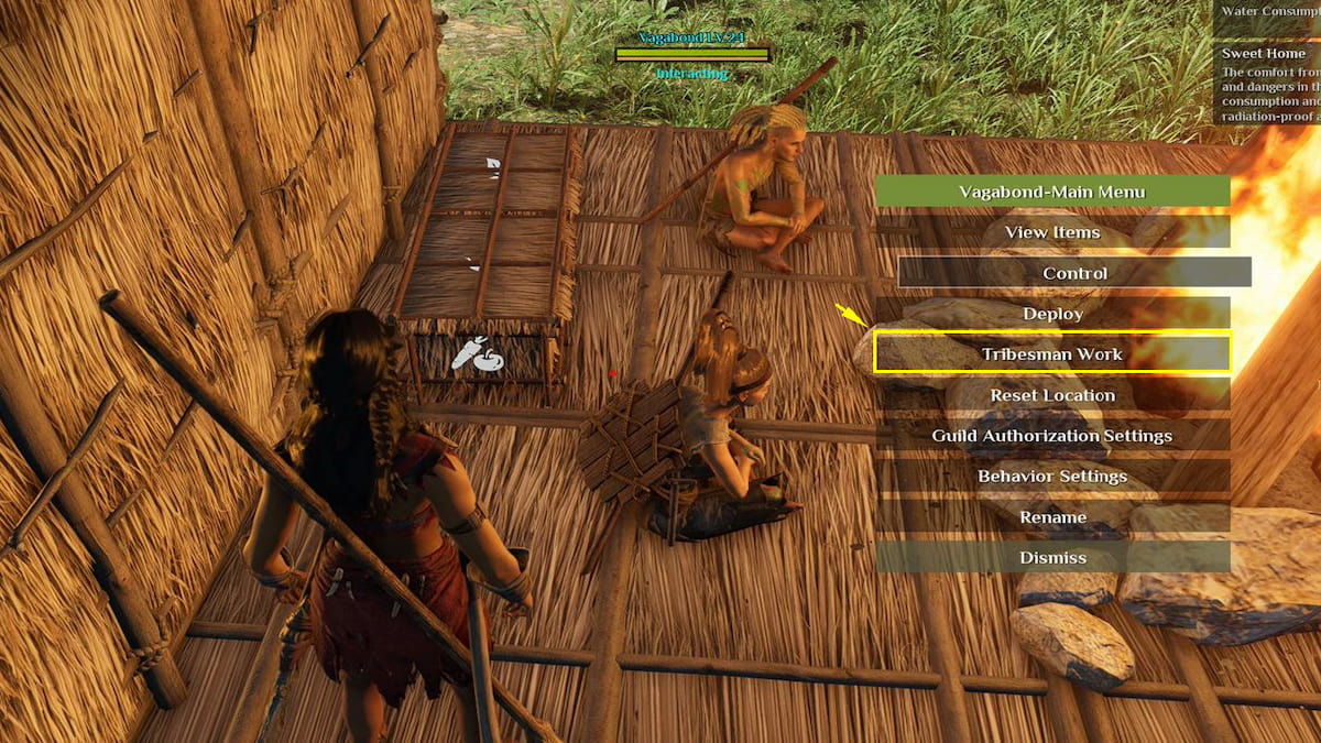 Soulmask cómo asignar un miembro de la tribu a un trabajo