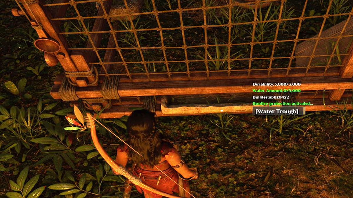 Abrevadero de gallinero de pavo en Soulmask