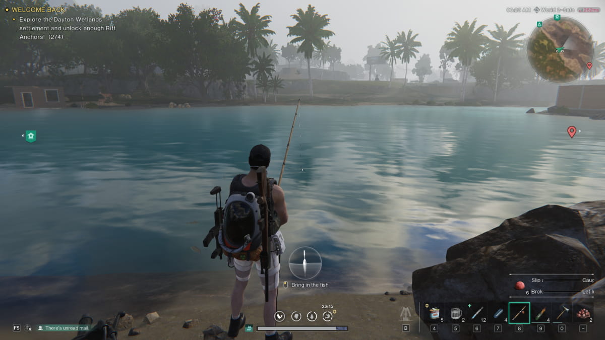 Pescando en Once Human