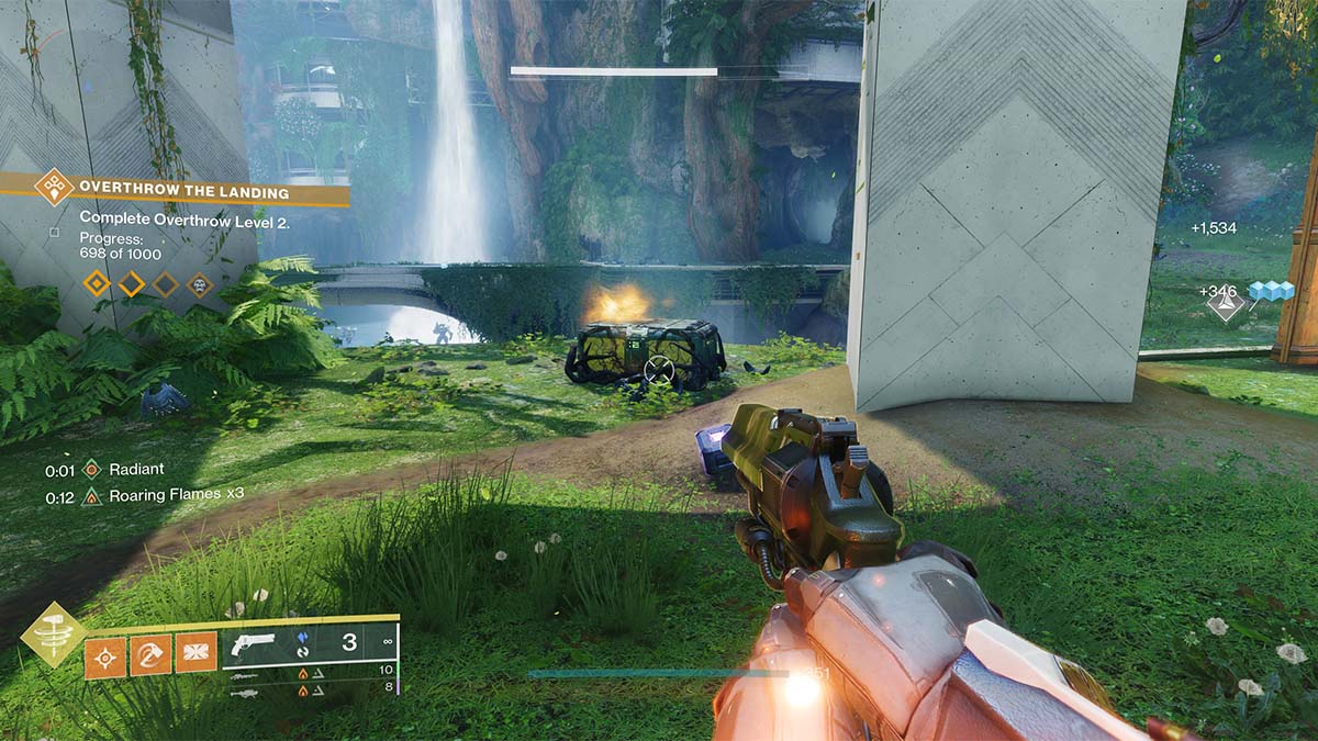 Cofre cerca de la entrada de The Landing en Destiny 2: The Final Shape