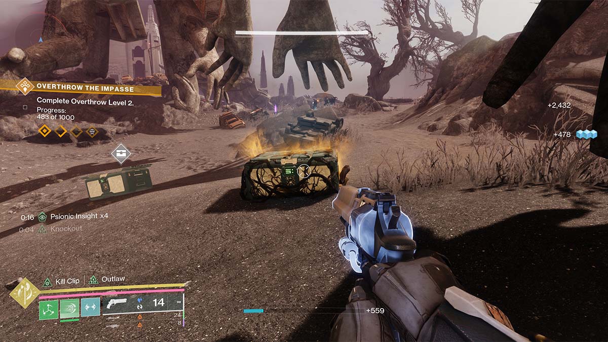 Pecho debajo del puente de las manos en el Impasse en Destiny 2: The Final Shape